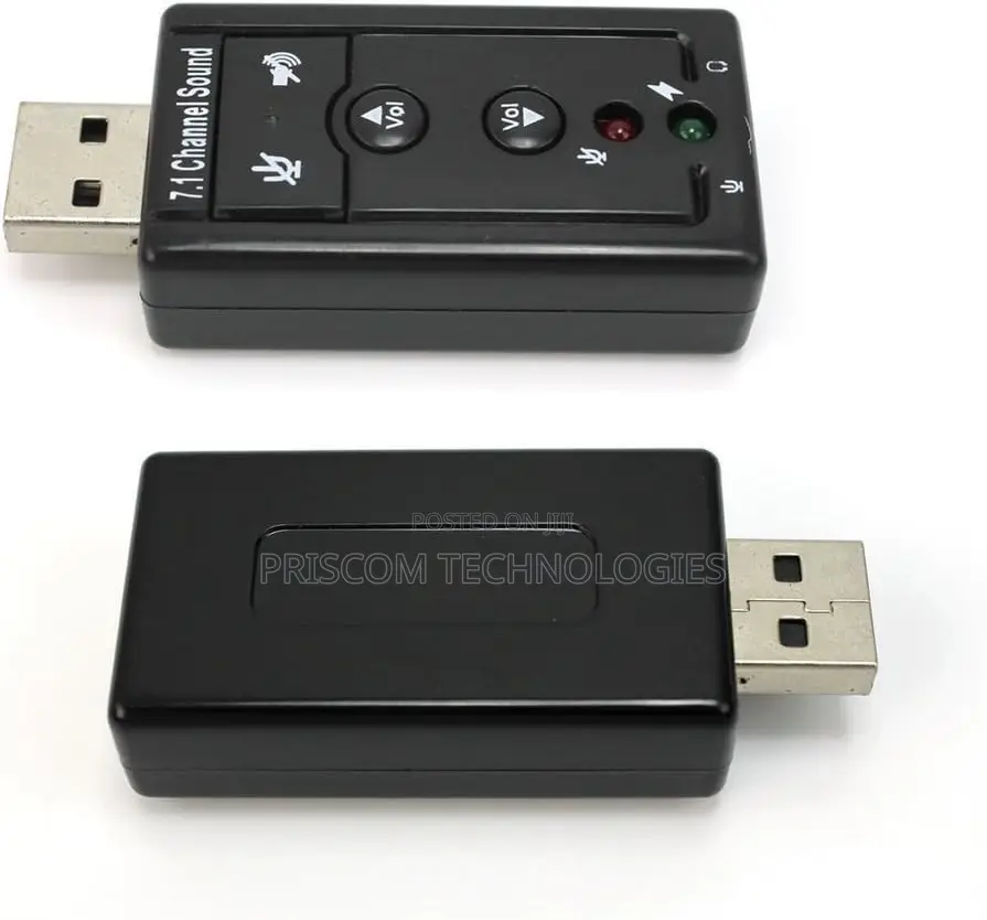 Sound Card Adapter USB 7.1 Channel External Audio