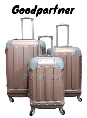 3 In1 Luxurious Fibre Suitcase