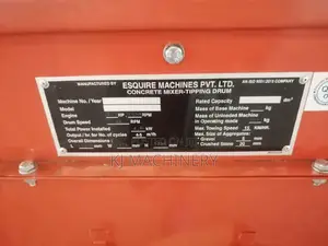 Concrete Mixer 500litres Diesel Engine