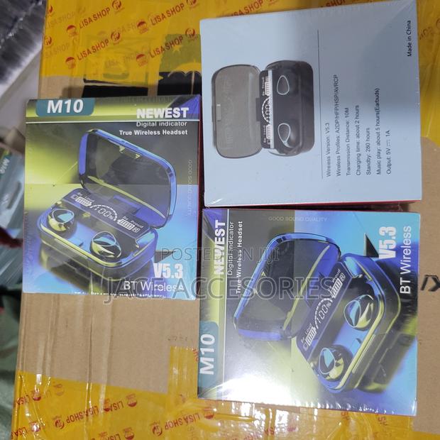 Newest M10 Bluetooth Earbuds 5.3 - main view