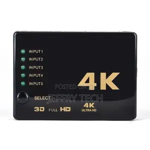 HDMI Switcher Five-Cut One * HDTV 3D 5 in 1 Ou
