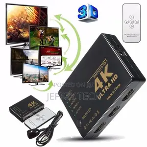 HDMI Switcher Five-Cut One * HDTV 3D 5 in 1 Ou