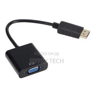 DP to VGA Adapter Cables Male to Female Converter Cables For