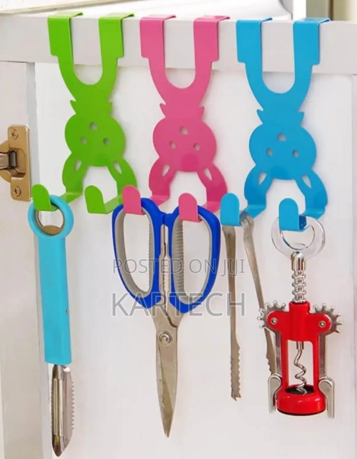 1PC Rabbit Shape Traceless Multifunction Hooks