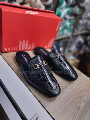 New Black Mules Shoes