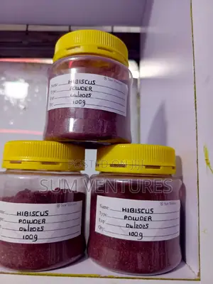 Dried Organic Hibiscus Powder , Flowers , Hydrosol (100g)