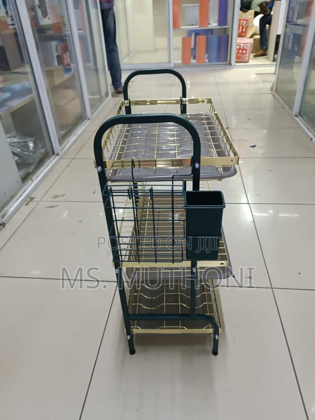 Advance High Quality Heavy Duty 3 Tier Dish Rack Cutlery - main view