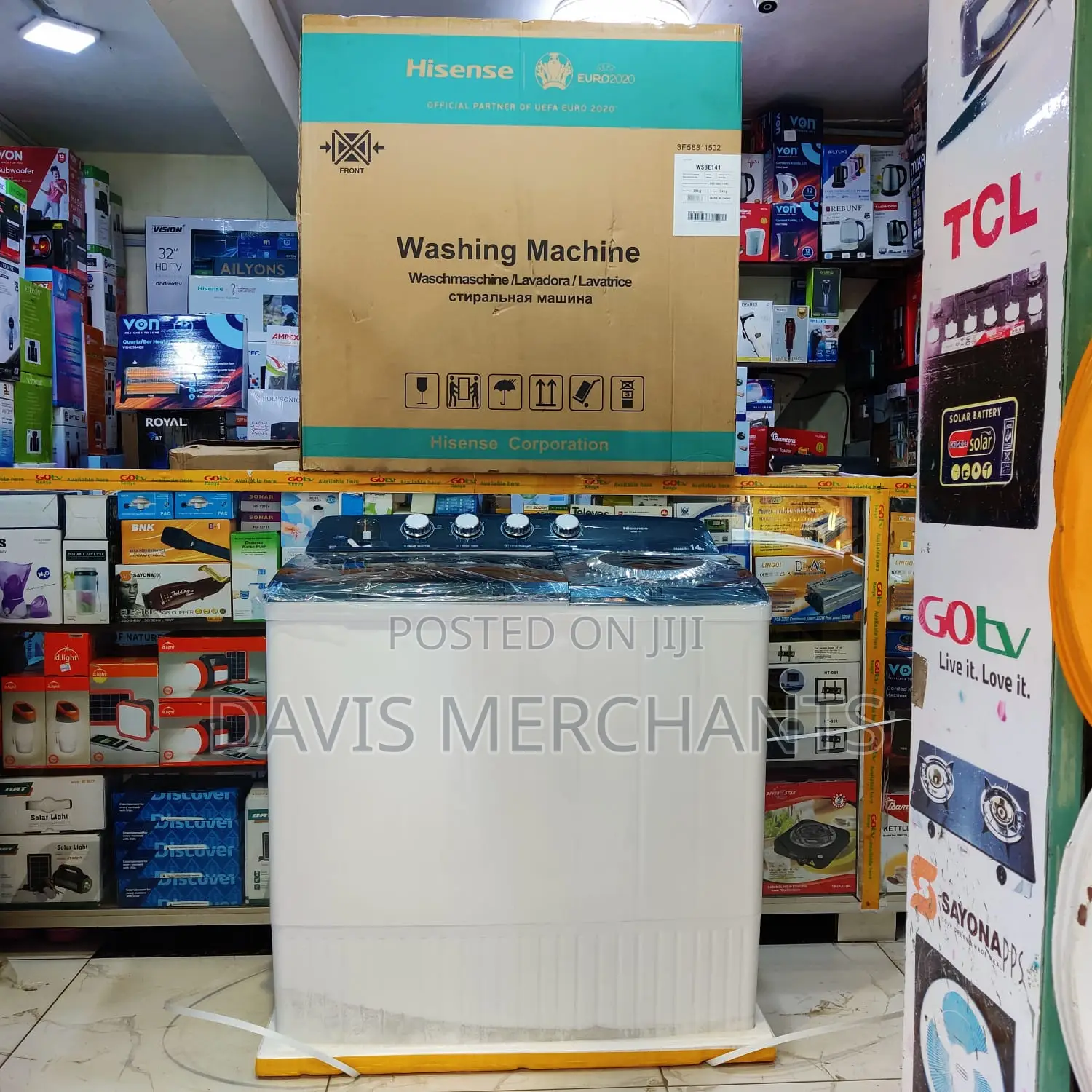 Hisense Washing Machine Twin Tub Top Load 7.5kg
