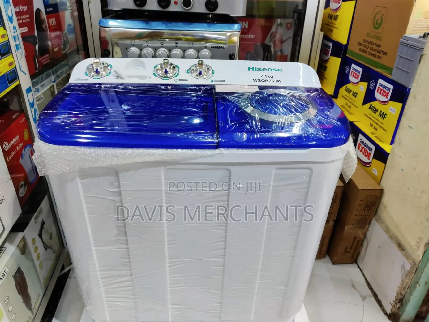 Hisense Washing Machine Twin Tub Top Load 7.5kg