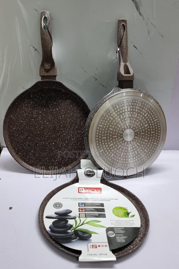 *High Quality Heavy Granite 28cm Chapati /Creep Pan