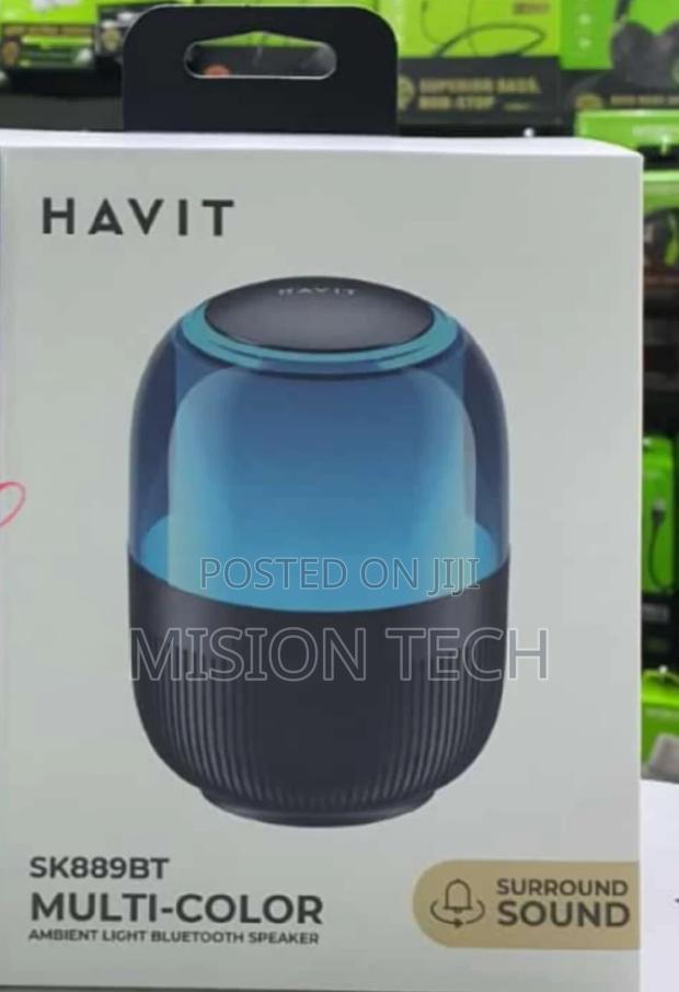 Havit SK889BT Multi-Colour Ambient Light Speakers - main view