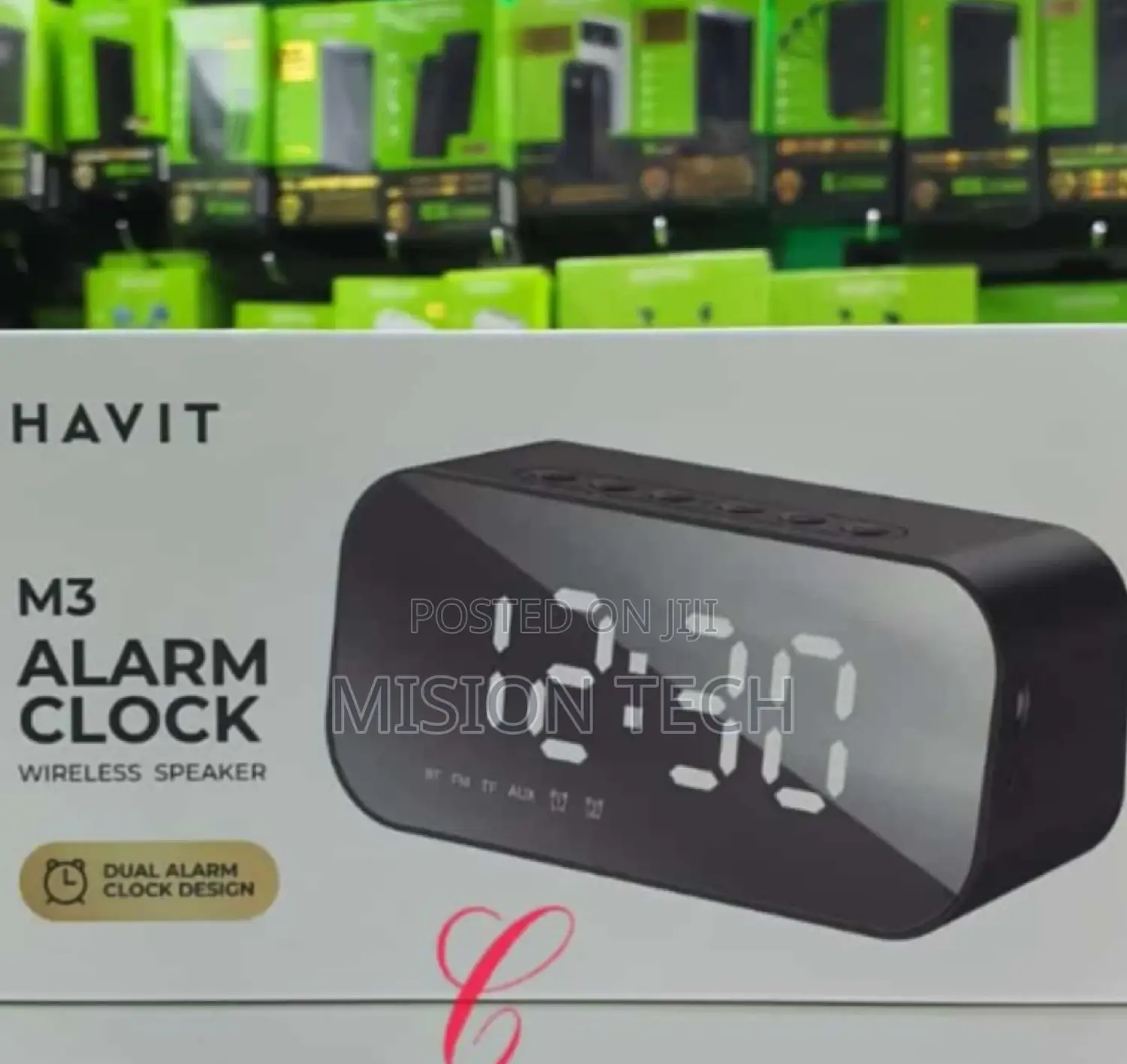 Havit M3 Alarm Clock Wireless Original Speaker At