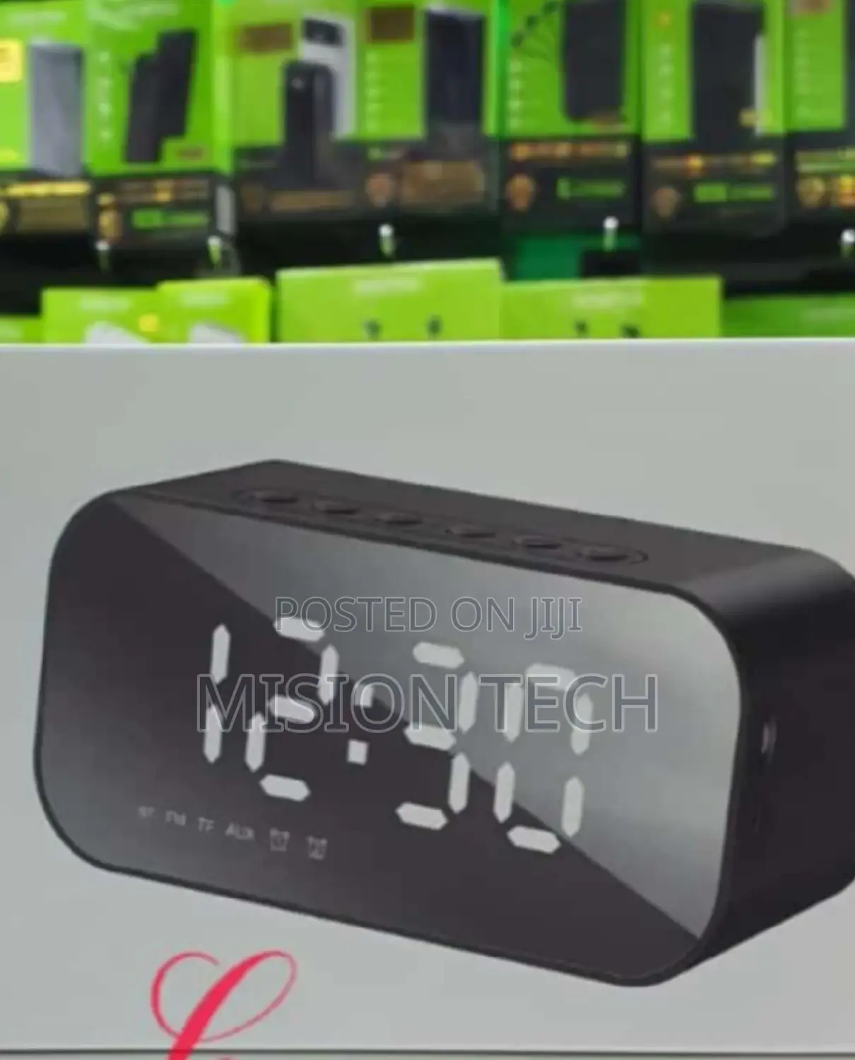 Havit M3 Alarm Clock Bluetooth Wireless Speaker A