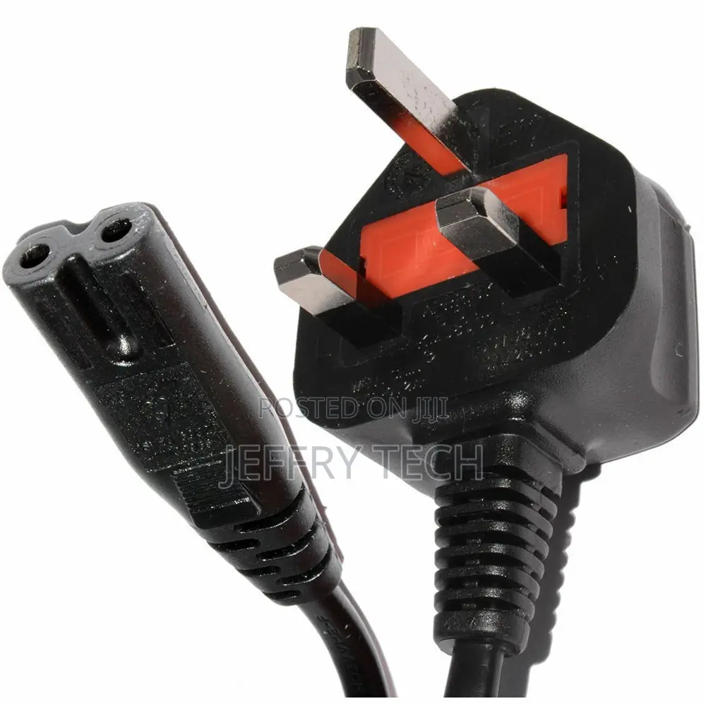 Power UK Lead Plug Cord IEC C7 Fig FOR PRINTERS