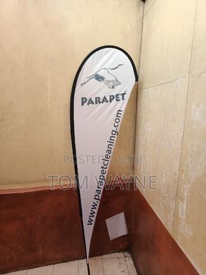 Teardrop Flags With Outdoor Stand - thumbnail 2