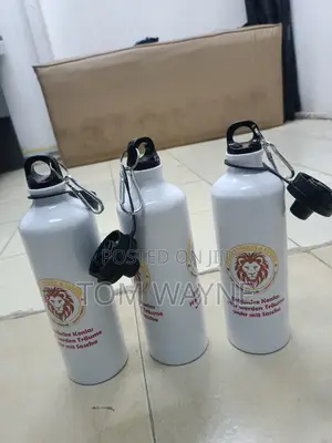 Printed Water Bottles Metallic Types