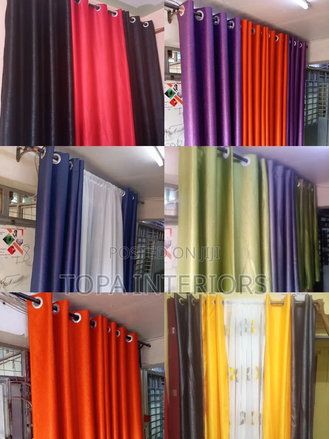Plain Hotel Window Curtains for Privacy and Decor