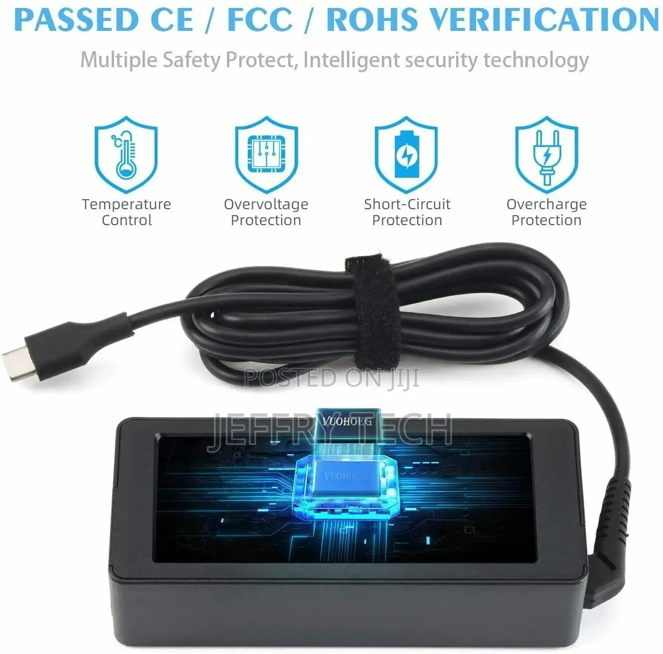 USB-C Type C Laptop Charger for Lenovo Chromebook Thinkpad Y