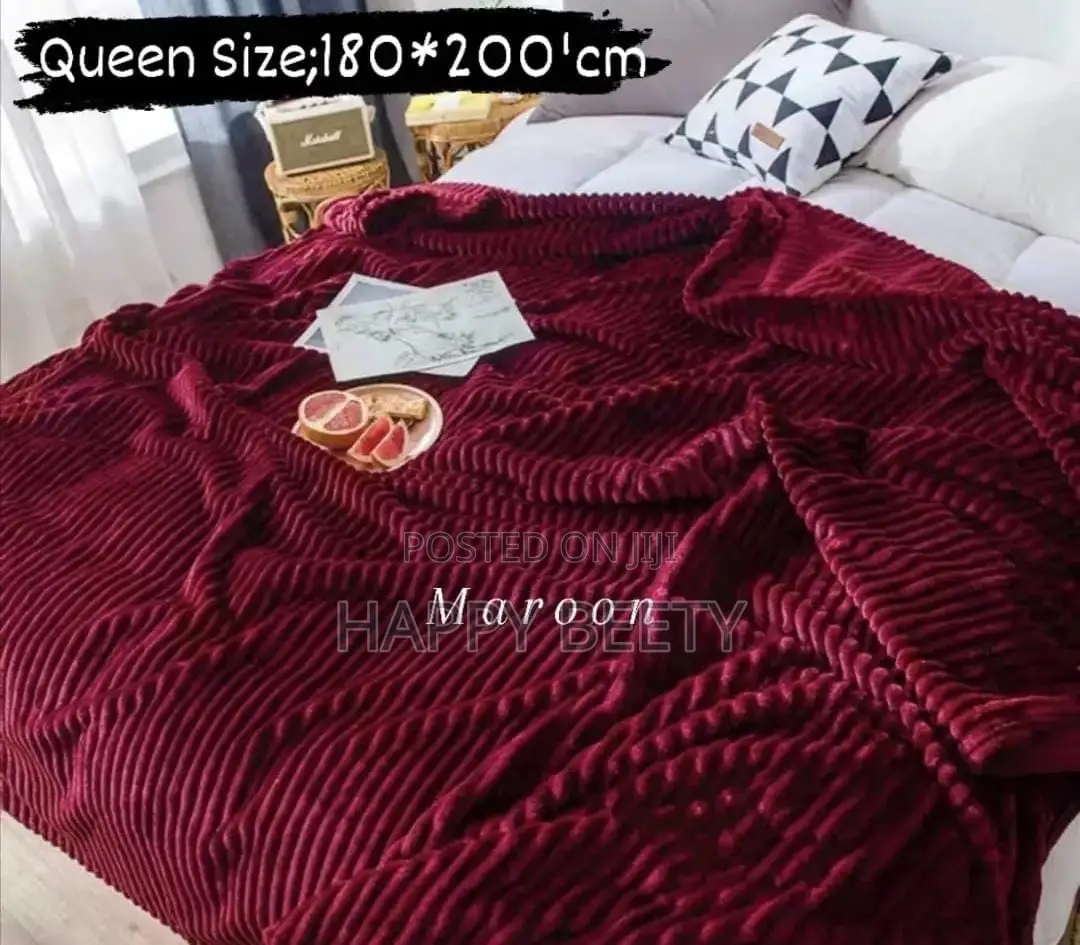 Velvet Fleece Throw Blanket