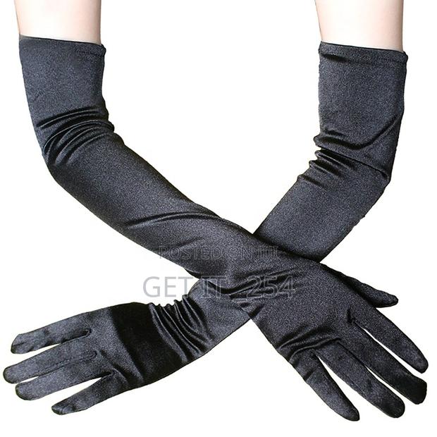 Satin Long Hand Gloves - thumbnail 4