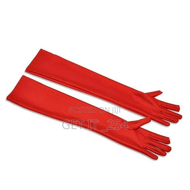 Satin Long Hand Gloves - thumbnail 3