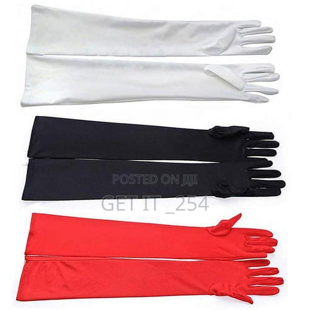 Satin Long Hand Gloves - thumbnail 4