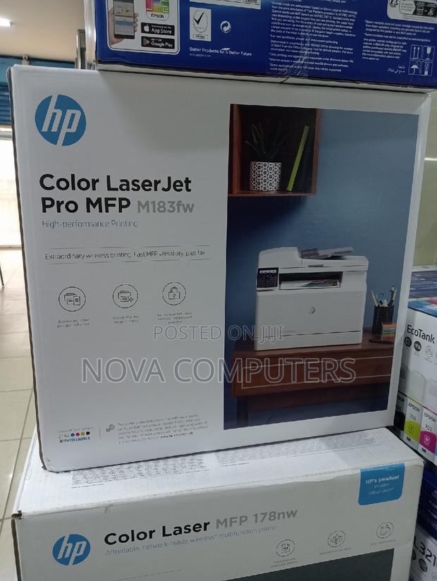 HP Color Laserjet Pro MFP M183fw Printer Print, Copy, Scan - main view
