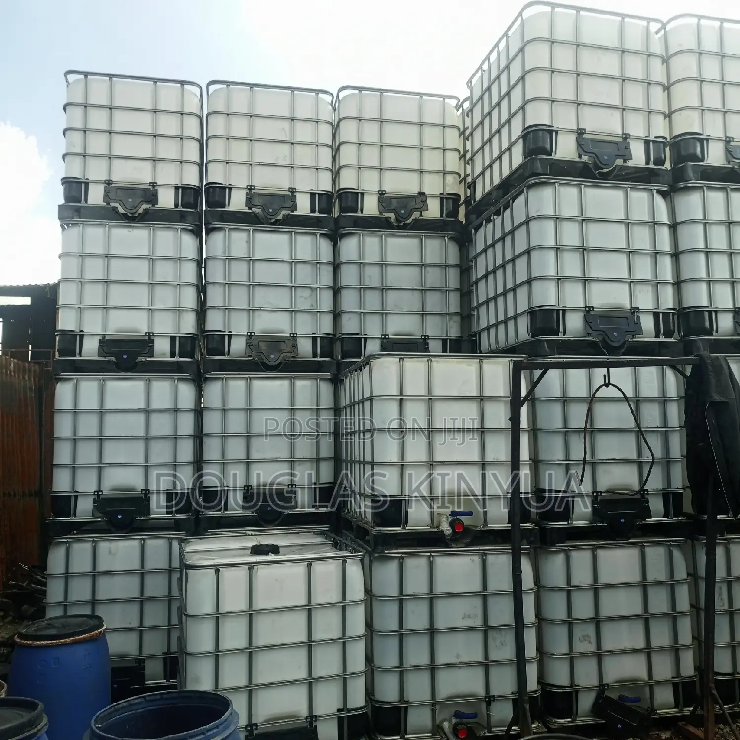 Plastic Steel Caged Water Tank