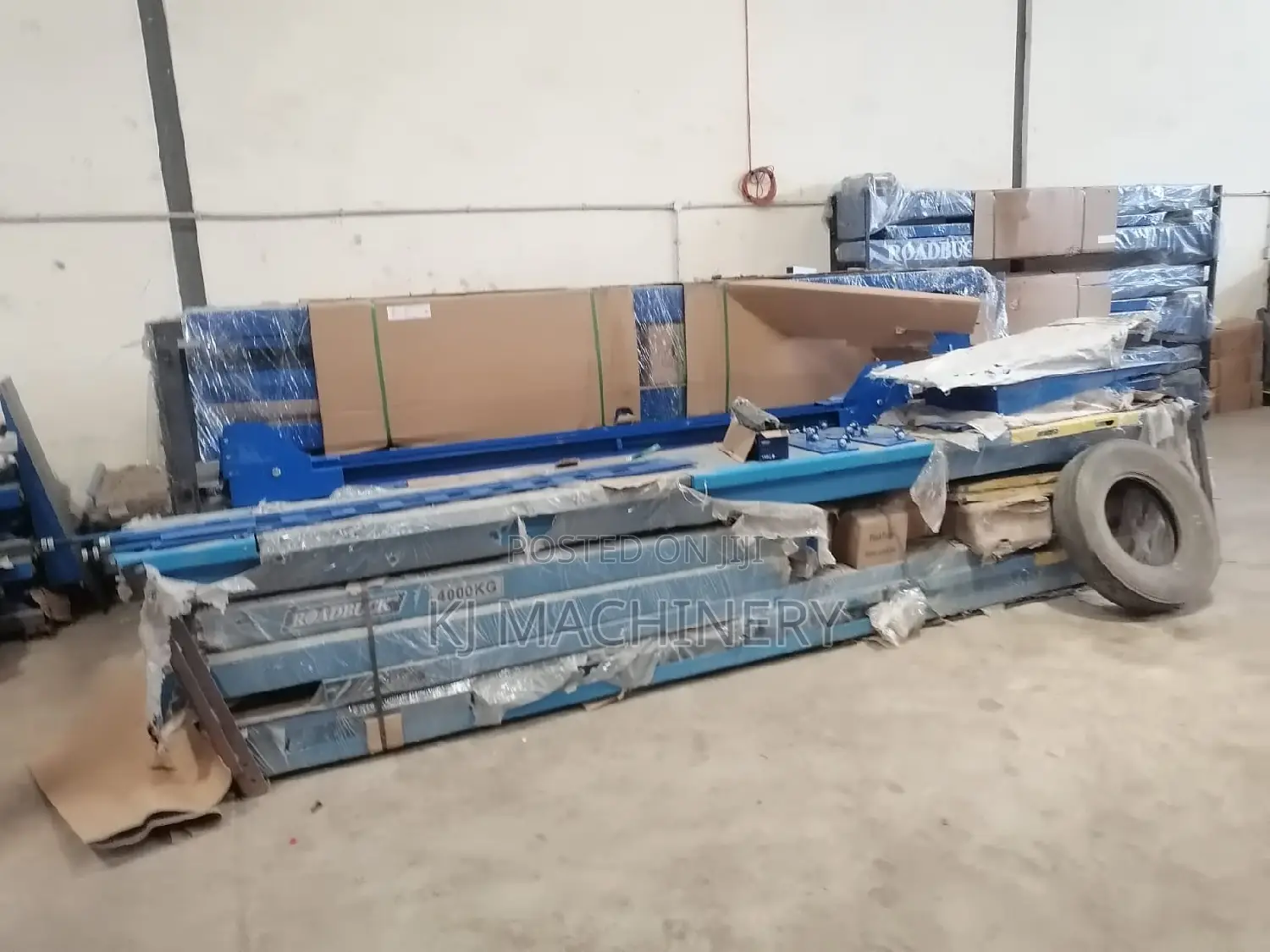 Inground Small Scissor Car Lift 3500kg