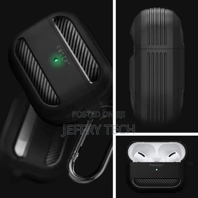 Spigen Rugged Armor Designed for Apple Airpods Pro 2 Case
