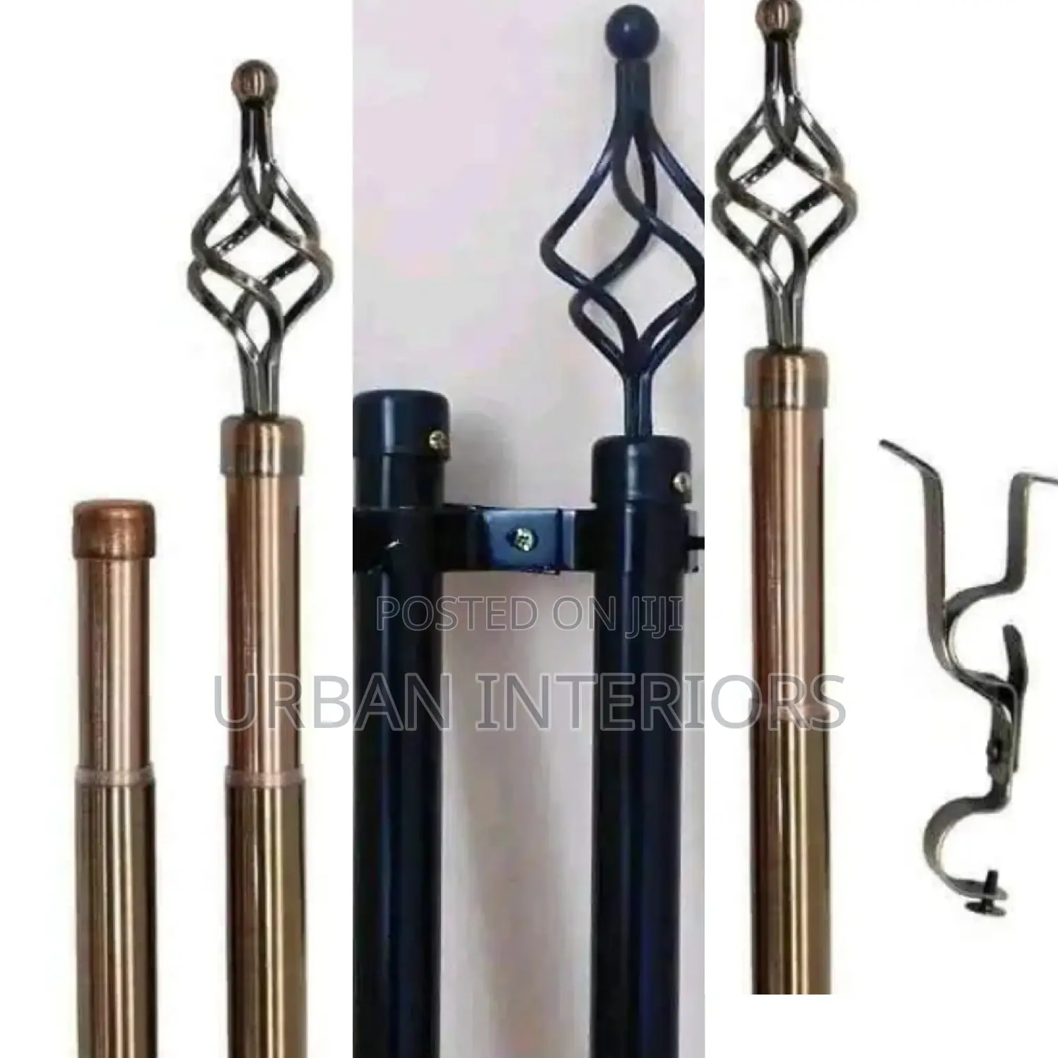 2m Double Curtain Rods 2m Double Curtain Rods 2m Double Rods