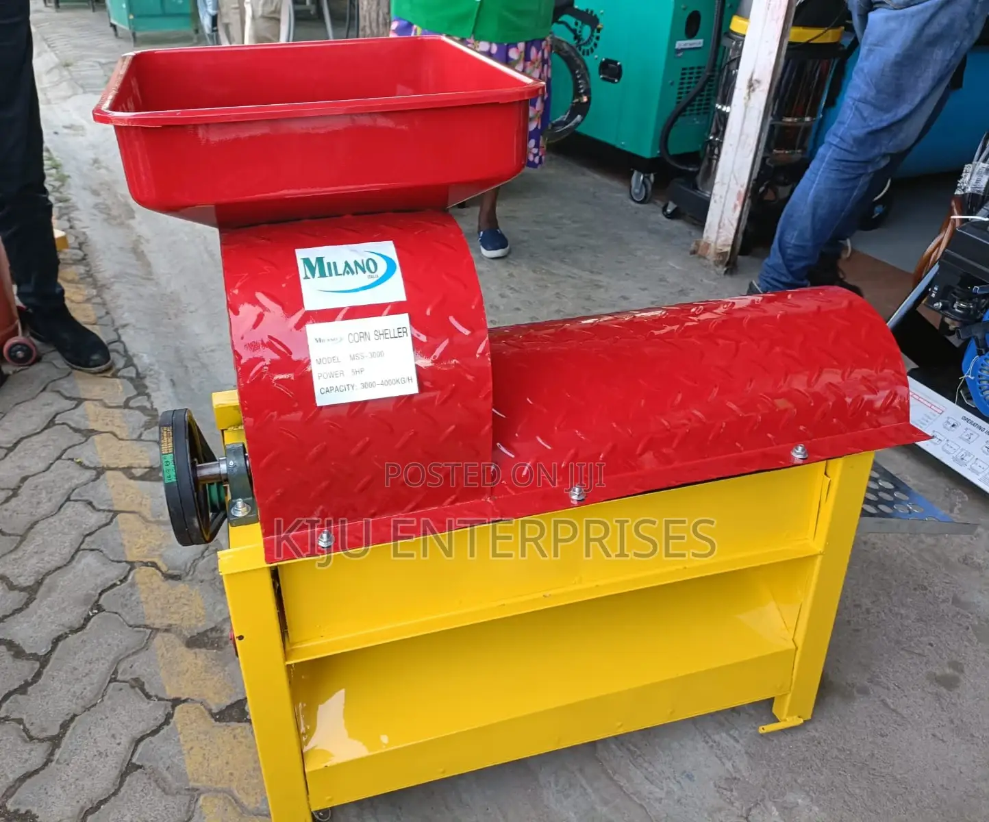 Electric Maize Sheller Machine Milano Brand