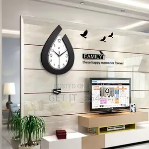 Wall Clock U Shaped