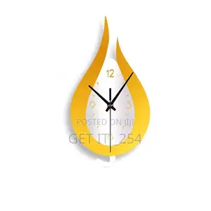 Wall Clock U Shaped