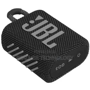 JBL Go3 Bluetooth Portable Waterproof Speaker, 4.2W - Black