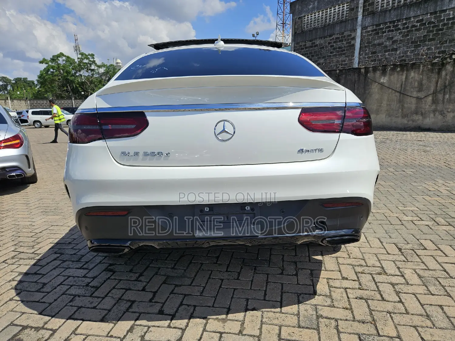 Mercedes-Benz GLE-Class GLE 350d 4MATIC 2018 White
