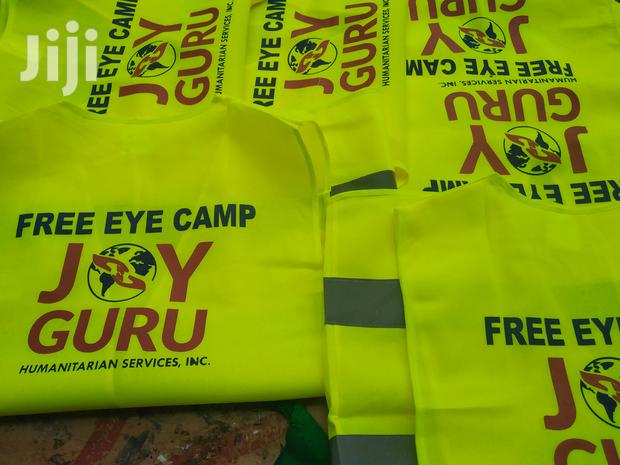 Branded Reflector Vests - main view