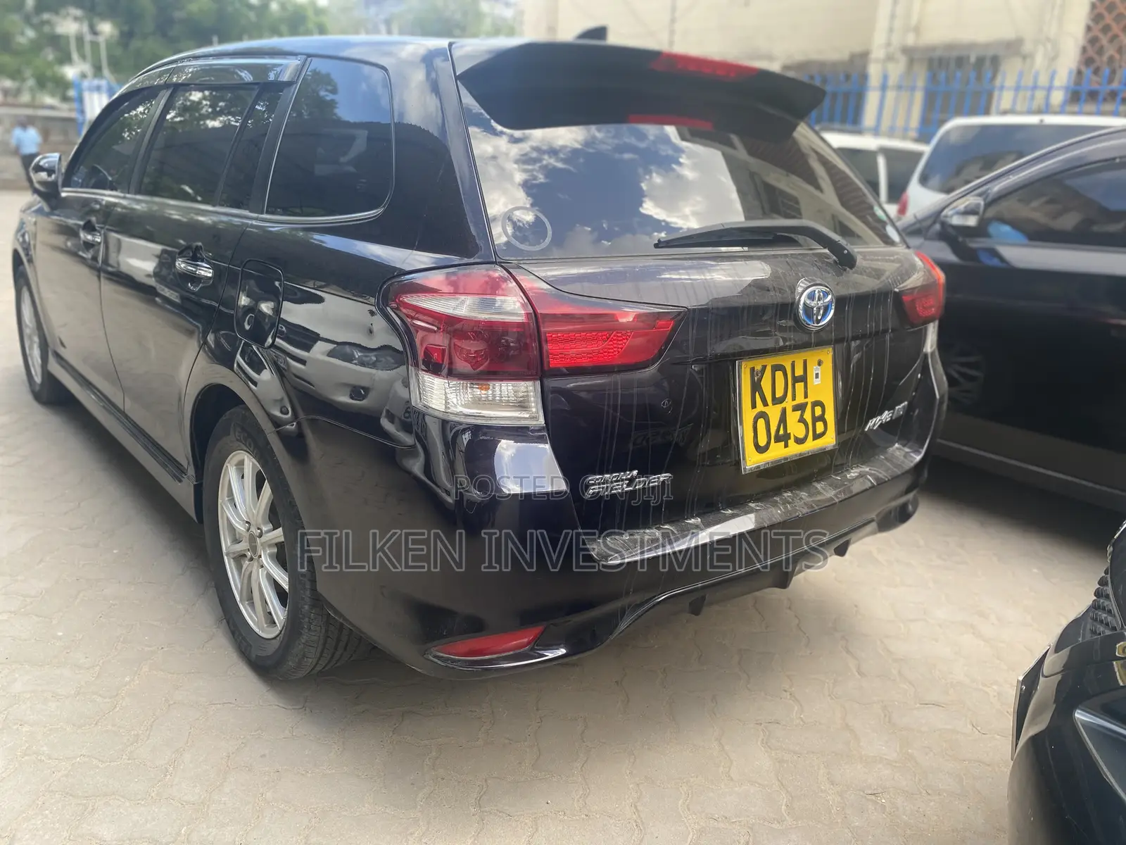 Toyota Corolla Fielder 2016 Black