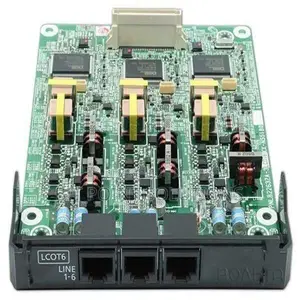 Panasonic KX-NS5180X 6PORT Analog Trunk Card "LCOT6" \ 5180X