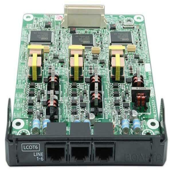 Panasonic KX-NS5180X 6PORT Analog Trunk Card "LCOT6" \ 5180X