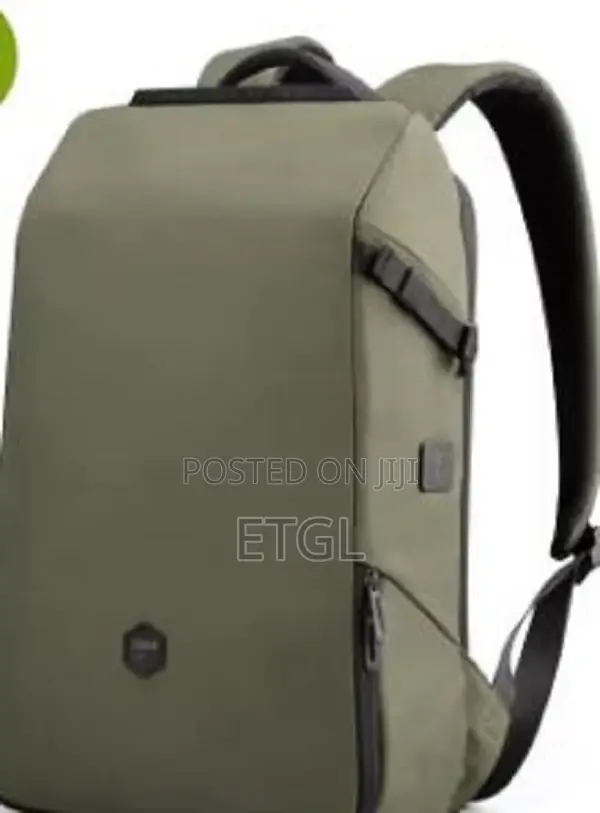 Promate 15.6" RPET Water Resistant Backpack With Hidden Back