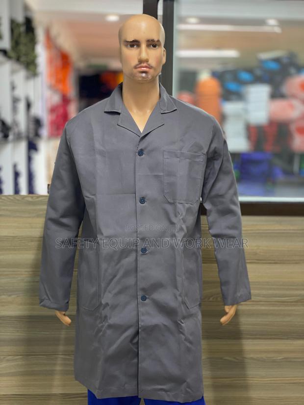 Gray Decron Working Coats - main view