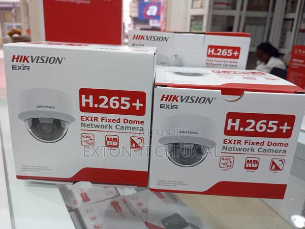 Glass 2mp Ip Dome Camera Hikvision 20m - main view