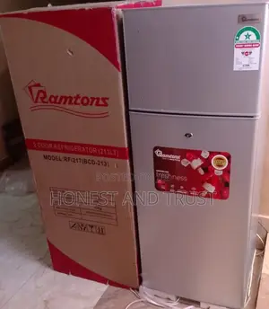 Ramtons 213 Liters 2 Door Direct Cool Fridge