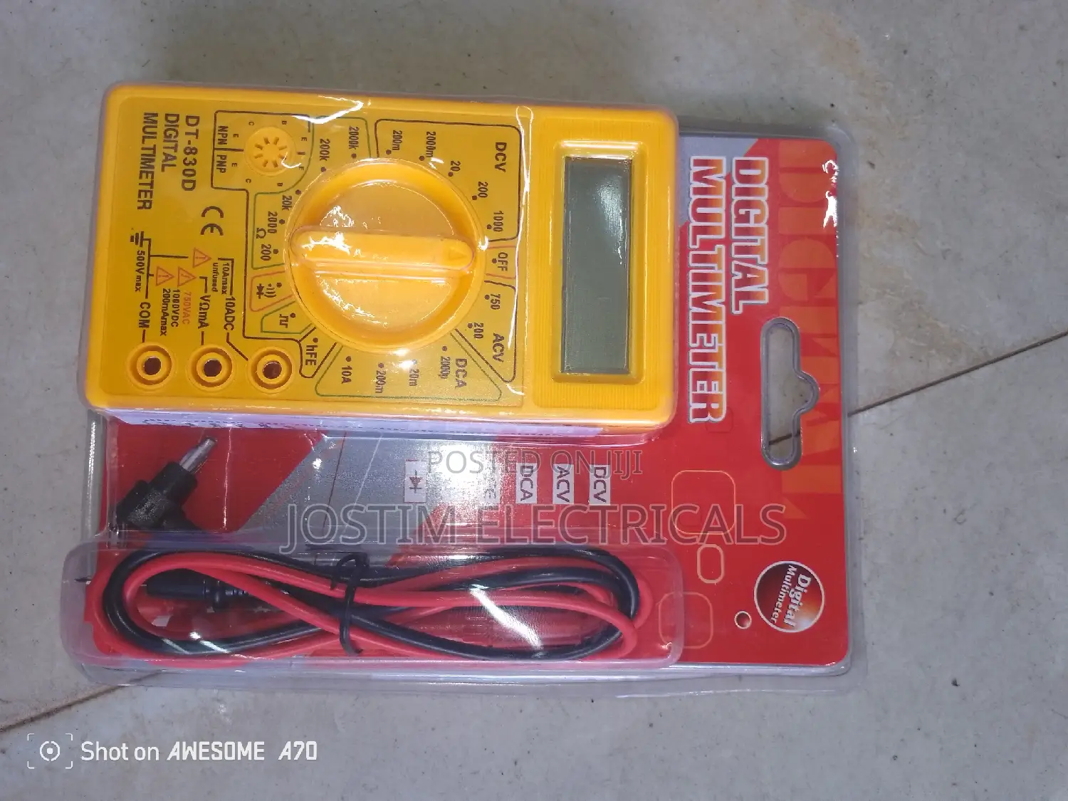 Digital Multimeter 830D