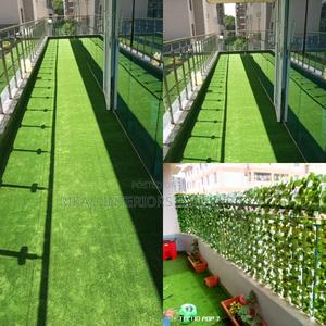 Artificial Grass Carpets Balcony Privacy Fence - main view