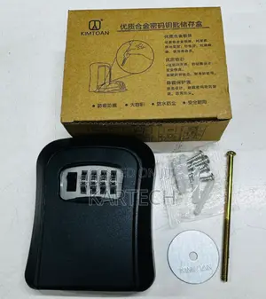 Full Metallic Weatherproof Wall-Mounted Key Lock Box
