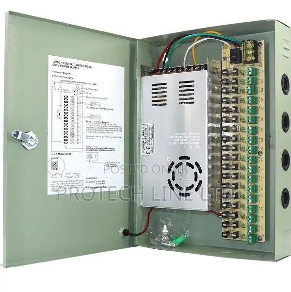 CCTV Power Supply Unit 12v 20amp