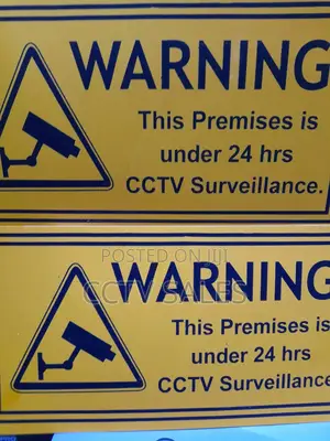 CCTV Warning Sign