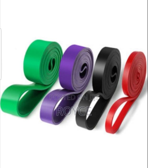 4pcs Resistance Loop Bands- Powerlifting Exercise Bands - main view